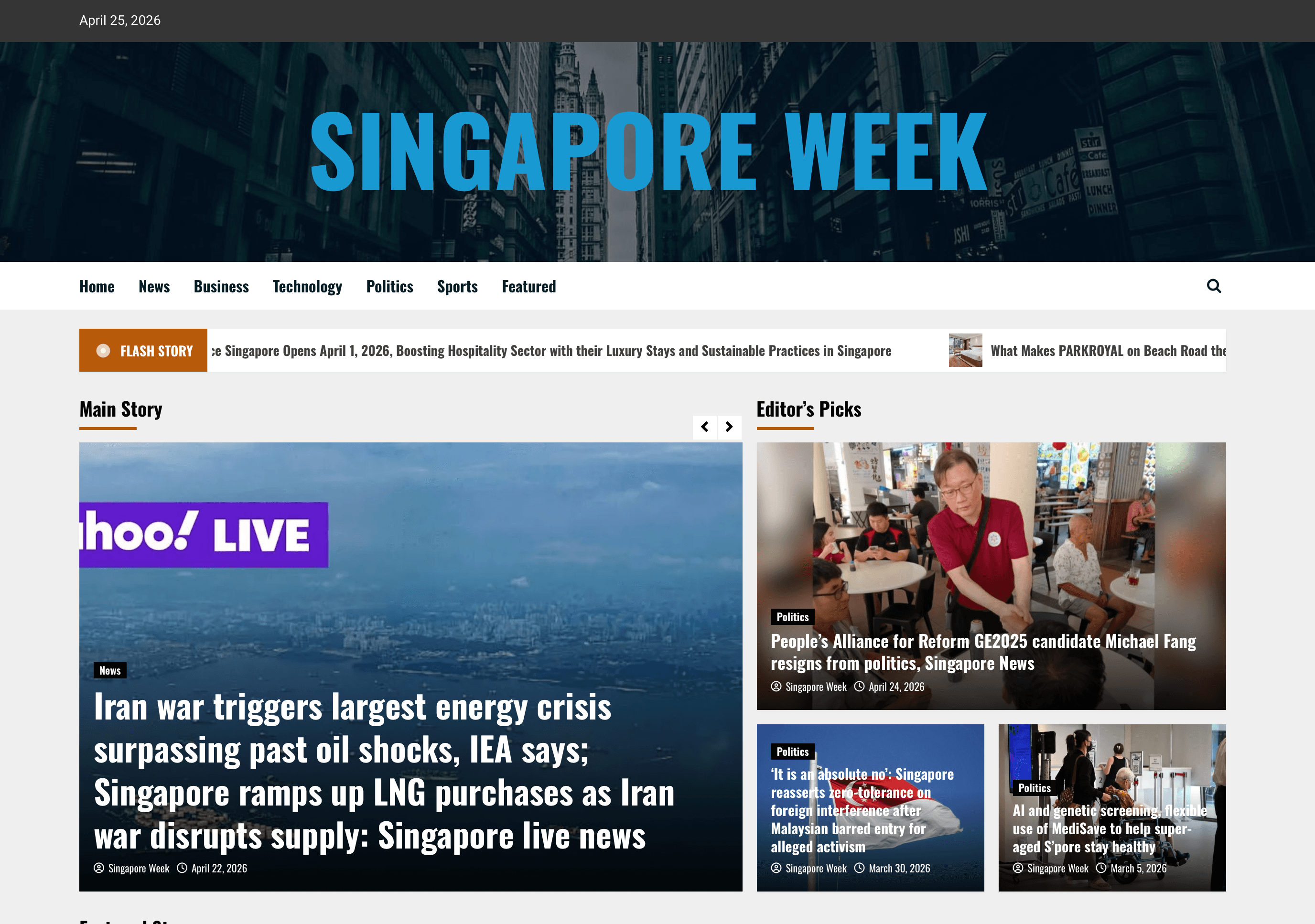 Singapore’s fight against information warfare